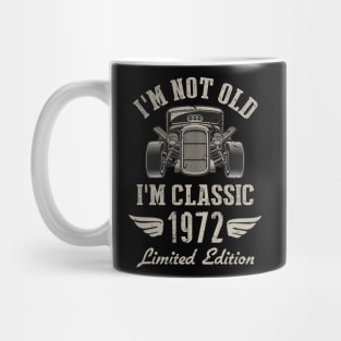 I'm Classic Car 50th Birthday Gift 50 Years Old Born In 1972 Mug